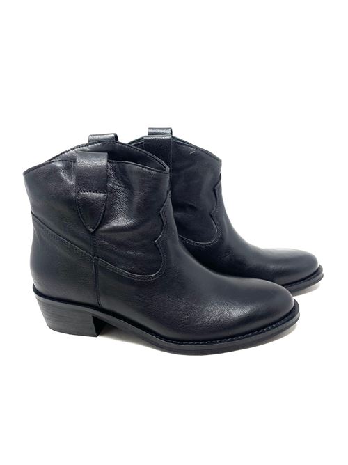 Texanische Ankle Boots für Damen IL LACCIO | MIRA02LAVATONERO